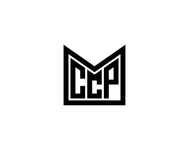 CCP logo tasarım vektör şablonu. CCP
