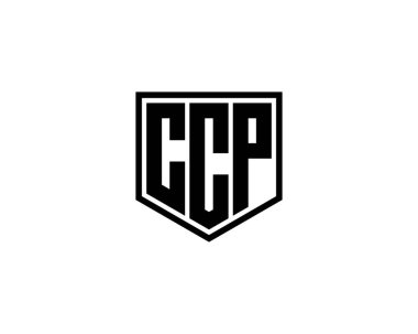 CCP logo tasarım vektör şablonu. CCP