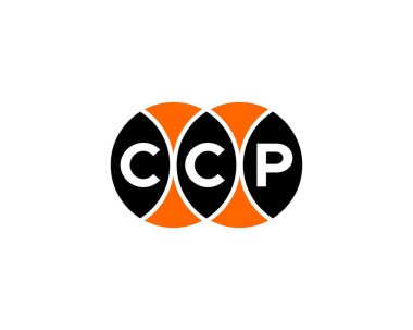 CCP logo tasarım vektör şablonu. CCP