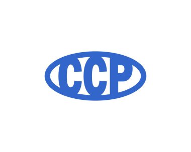 CCP logo tasarım vektör şablonu. CCP