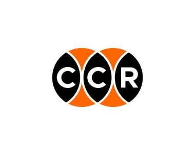 CCR logo tasarım vektör şablonu. CCR