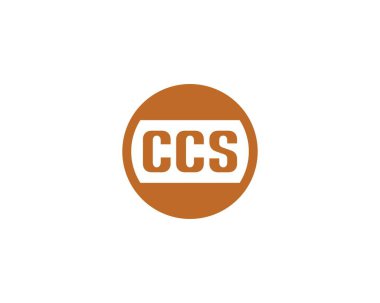 CCS logo tasarım vektör şablonu. CCS