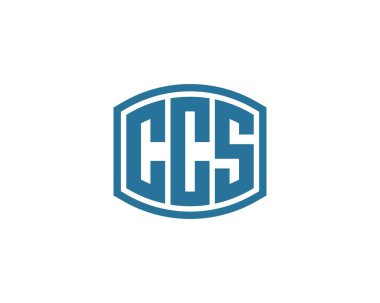 CCS logo tasarım vektör şablonu. CCS