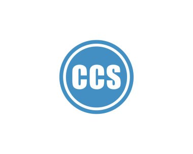 CCS logo tasarım vektör şablonu. CCS