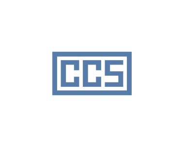 CCS logo tasarım vektör şablonu. CCS