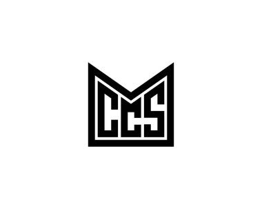 CCS logo tasarım vektör şablonu. CCS