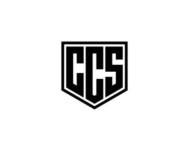 CCS logo tasarım vektör şablonu. CCS