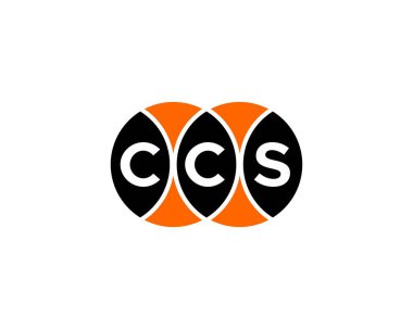 CCS logo tasarım vektör şablonu. CCS
