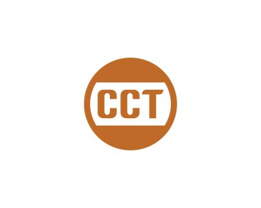 CCT logo tasarım vektör şablonu. CCT