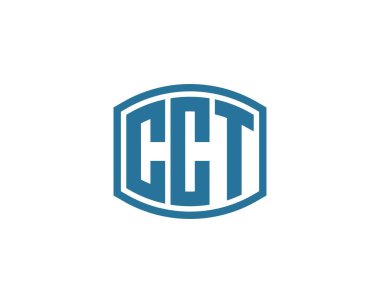 CCT logo tasarım vektör şablonu. CCT