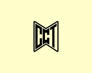 CCT logo tasarım vektör şablonu. CCT