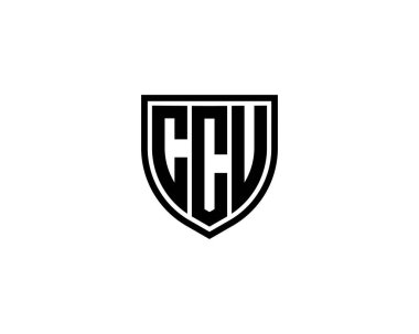 CCU logo tasarım vektör şablonu. CCU