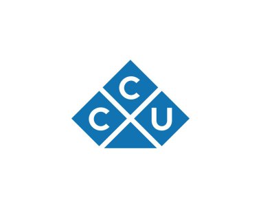 CCU logo tasarım vektör şablonu. CCU