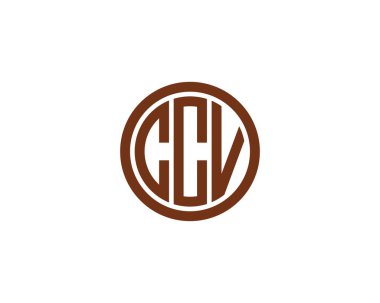 CCV logo tasarım vektör şablonu. CCV