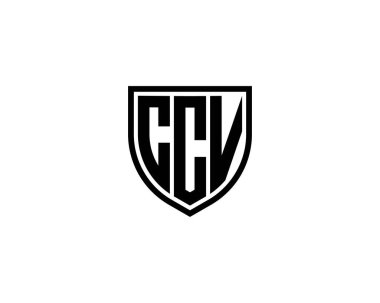 CCV logo tasarım vektör şablonu. CCV
