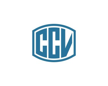 CCV logo tasarım vektör şablonu. CCV