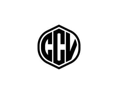 CCV logo tasarım vektör şablonu. CCV