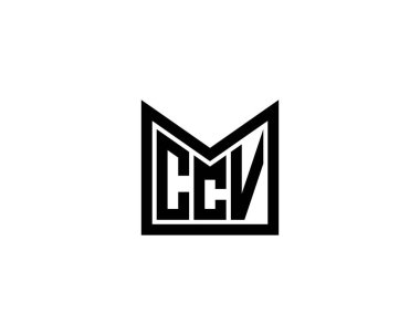 CCV logo tasarım vektör şablonu. CCV