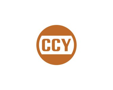 CCY Logo tasarım vektör şablonu. CCY