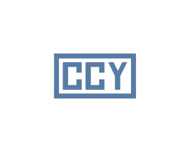 CCY Logo tasarım vektör şablonu. CCY