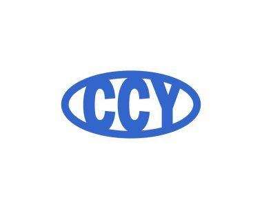 CCY Logo tasarım vektör şablonu. CCY
