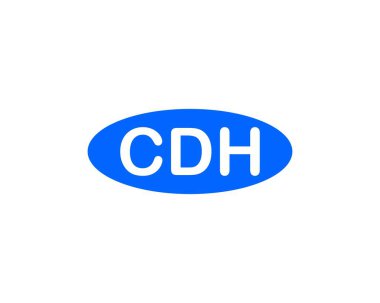CDH logo tasarım vektör şablonu. CDH