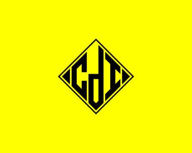CDI Logo tasarım vektör şablonu. CDI