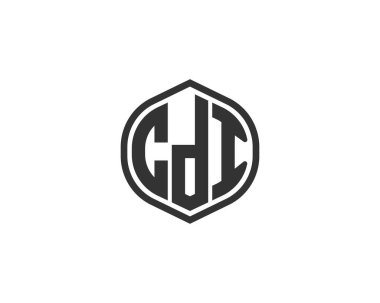 CDI Logo tasarım vektör şablonu. CDI