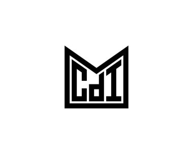 CDI Logo tasarım vektör şablonu. CDI