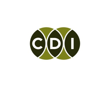 CDI Logo tasarım vektör şablonu. CDI