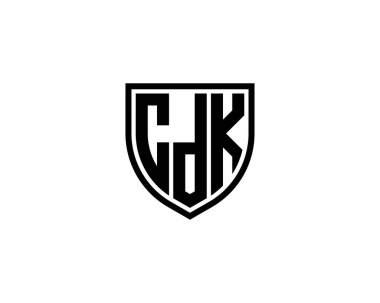 CDK logo tasarım vektör şablonu. CDK