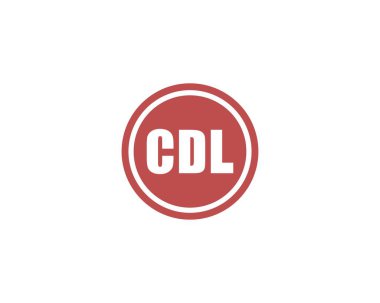 CDL logo tasarım vektör şablonu. CDL