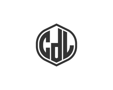 CDL logo tasarım vektör şablonu. CDL