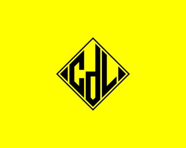 CDL logo tasarım vektör şablonu. CDL
