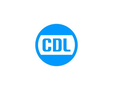 CDL logo tasarım vektör şablonu. CDL
