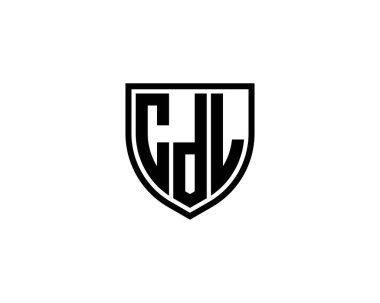 CDL logo tasarım vektör şablonu. CDL