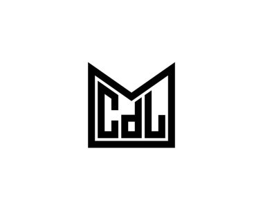 CDL logo tasarım vektör şablonu. CDL