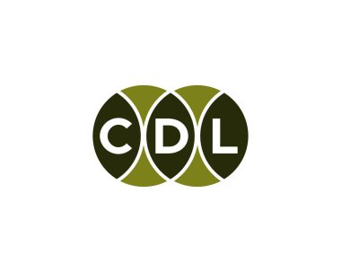CDL logo tasarım vektör şablonu. CDL