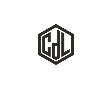 CDL logo tasarım vektör şablonu. CDL