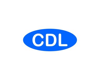 CDL logo tasarım vektör şablonu. CDL