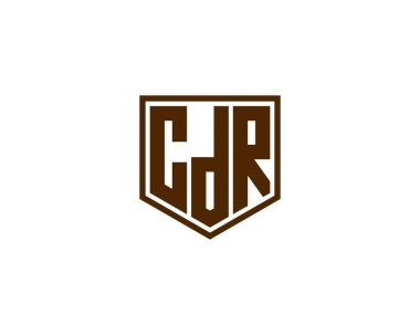 CDR logo tasarım vektör şablonu. CDR