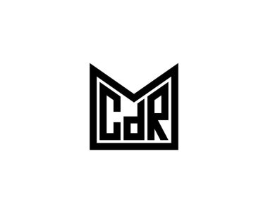 CDR logo tasarım vektör şablonu. CDR