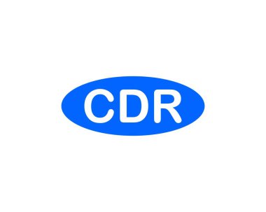 CDR logo tasarım vektör şablonu. CDR