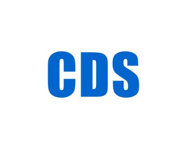 CDS logo tasarım vektör şablonu. CDS