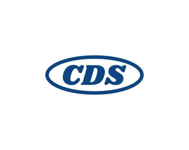 CDS logo tasarım vektör şablonu. CDS