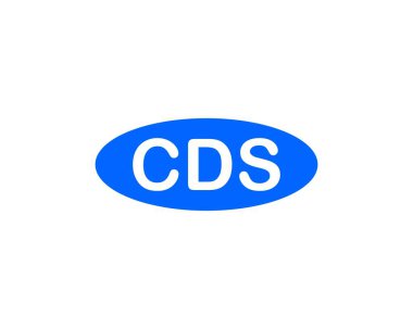 CDS logo tasarım vektör şablonu. CDS