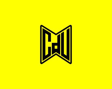 CDU logo tasarım vektör şablonu. CDU