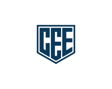 CEE logo tasarım vektör şablonu. CEE