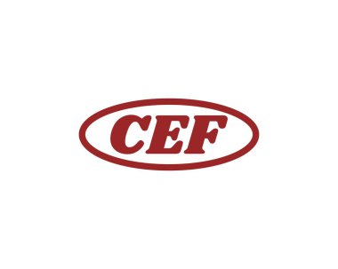 CEF logo tasarım vektör şablonu. CEF