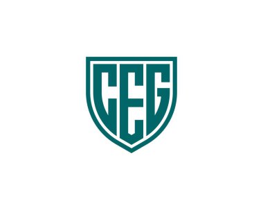 CEG logo tasarım vektör şablonu. CEG